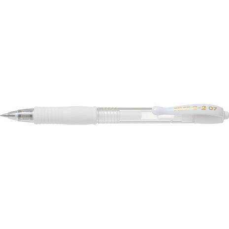 Στυλό Gel PILOT G-2 Παστέλ 0.7mm (BL-G2-7PAW) (Λευκό)