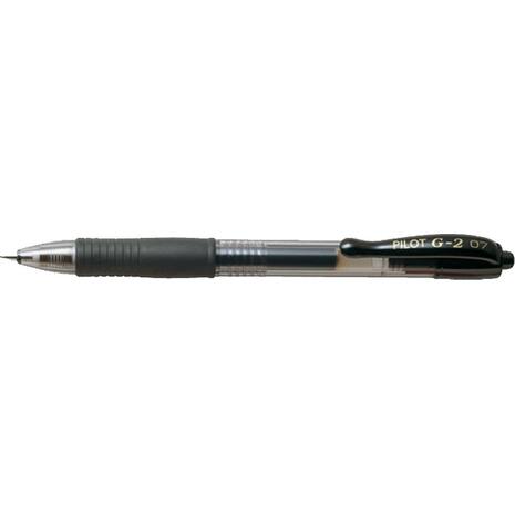 Στυλό Gel PILOT G-2 0.7mm (BL-G2-7B) (Μαύρο)