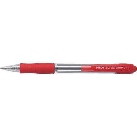 Στυλό μελάνης λαδιού PILOT SUPER GRIP Fine (Κόκκινο)