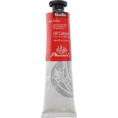 Χρώμα λαδιού Phoenix No 302 180ml  (Scarlet)