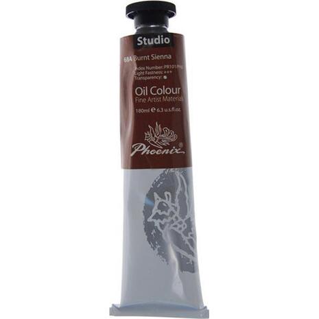 Χρώμα λαδιού Phoenix No 684 180ml  (Burnt Sienna)