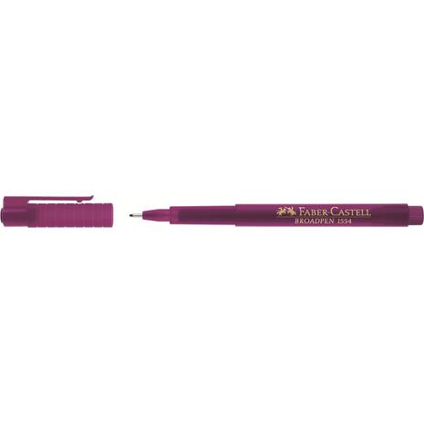 Μαρκαδόρος Faber Castell Broadpen 1554 magenta