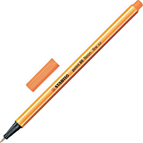 Μαρκαδόρος Stabilo Point 88 0.4mm 88/054 Neon Orange