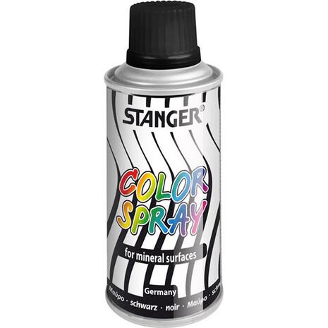 Σπρέϋ Ακρυλικό Stanger Color Spray 150ml Μαύρο (Μαύρο)