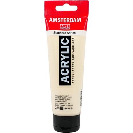 Ακρυλικό χρώμα Talens Amsterdam 289 Titanium Buff Light 120ml