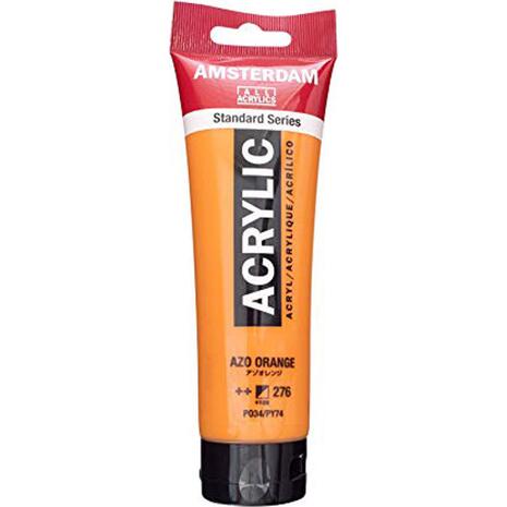 Ακρυλικό χρώμα Talens Amsterdam 276 Azo Orange 120ml