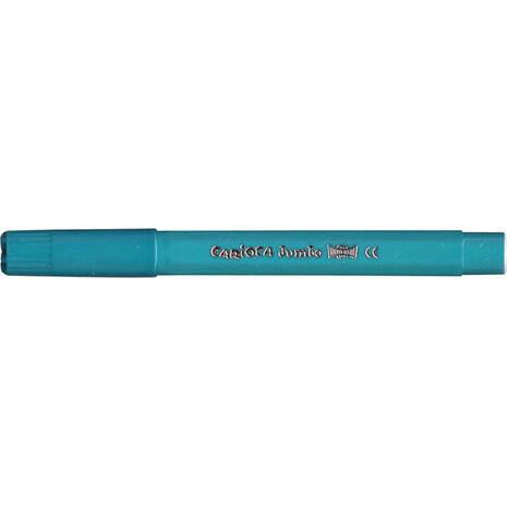Μαρκαδόροι ζωγραφικής CARIOCA JUMBO Σιέλ (12 τεμάχια)