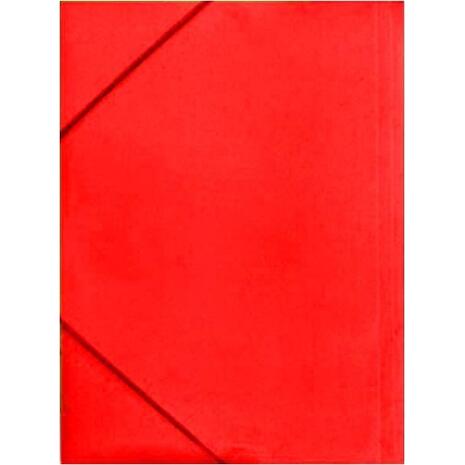 Φάκελος BlackRed PP με λάστιχο 25x32cm (Κόκκινο)