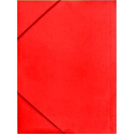 Φάκελος BlackRed PP με λάστιχο 25x35cm (Κόκκινο)