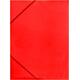 Φάκελος BlackRed PP με λάστιχο 25x35cm (Κόκκινο)