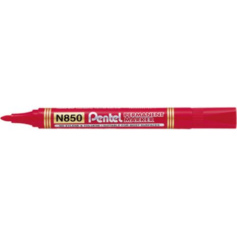 Μαρκαδόρος ανεξίτηλος PENTEL No850 (Κόκκινο)