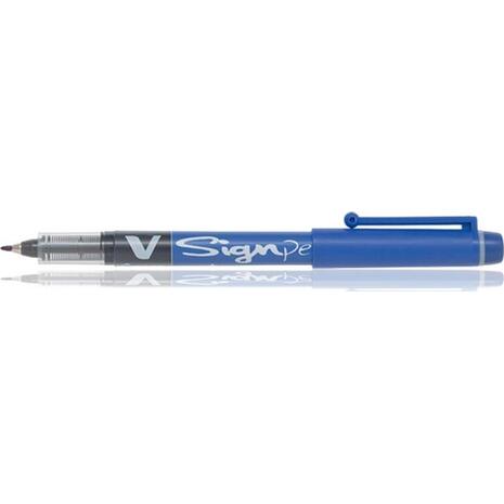 Στυλό υγρής μελάνης PILOT V-SIGNPEN Μπλε 0.6mm (Μπλε)