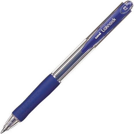 Στυλό Διαρκείας UNI laknock 0.7mm (Μπλε)