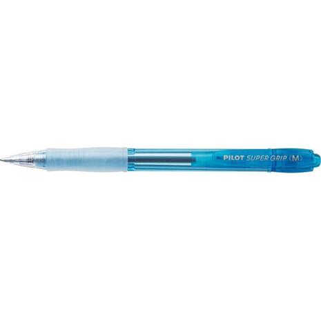 Στυλό μελάνης λαδιού  PILOT SUPER GRIP Neon Medium (Σιέλ)