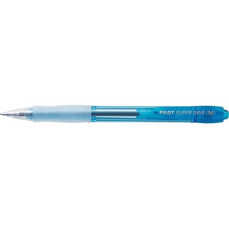 Στυλό μελάνης λαδιού  PILOT SUPER GRIP Neon Medium (Σιέλ)