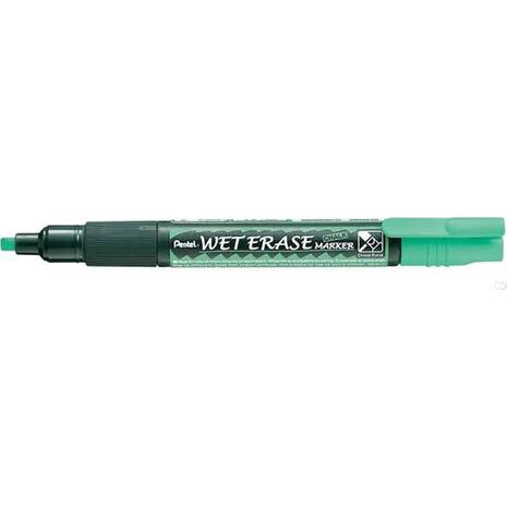Μαρκαδόρος υγρής κιμωλίας Pentel Wet Erase Chalk Marker 1.5-4mm πράσινο