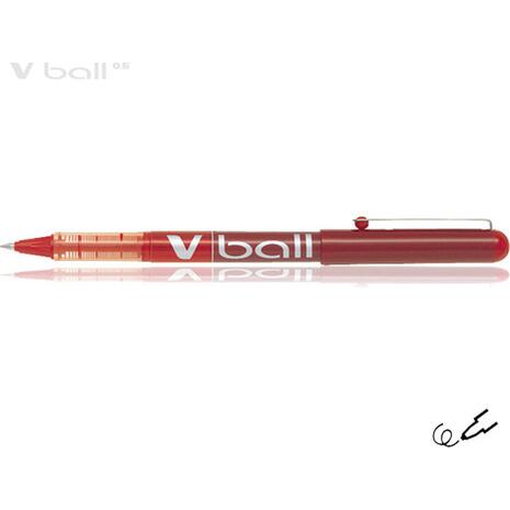 Στυλό υγρής μελάνης PILOT V-Ball 0.5mm (Κόκκινο)