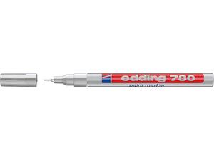 Μαρκαδόρος ανεξίτηλος EDDING 780 0.8mm (Ασημί)