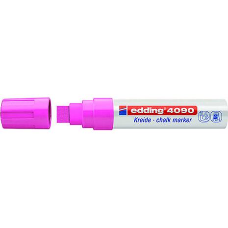 Μαρκαδόρος κιμωλίας EDDING 4090 Ροζ νέον