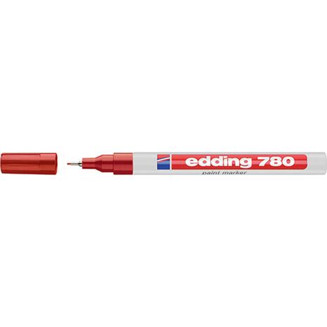 Μαρκαδόρος ανεξίτηλος EDDING 780 0.8mm (Κόκκινο)
