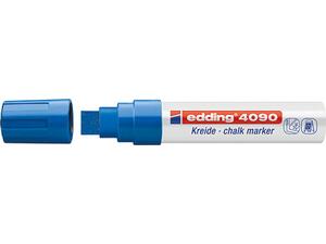 Μαρκαδόρος κιμωλίας EDDING 4090 μπλε