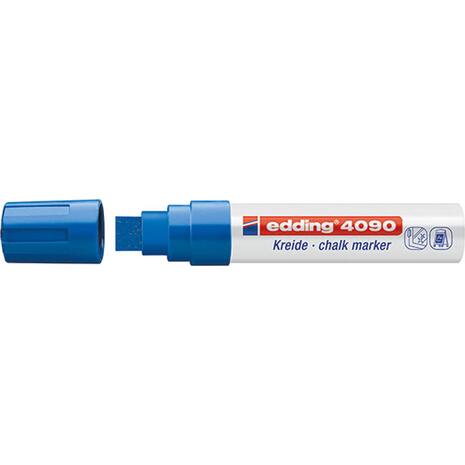 Μαρκαδόρος κιμωλίας EDDING 4090 μπλε