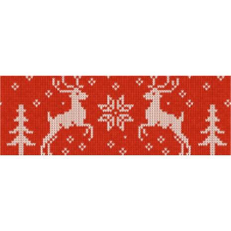 Χαρτί Ursus 50x68cm 300gr Knitting Pattern Reindeer