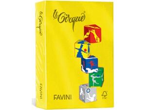 Χαρτί εκτύπωσης FAVINI Α4 80gr 500 φύλλα κίτρινο καναρινί
