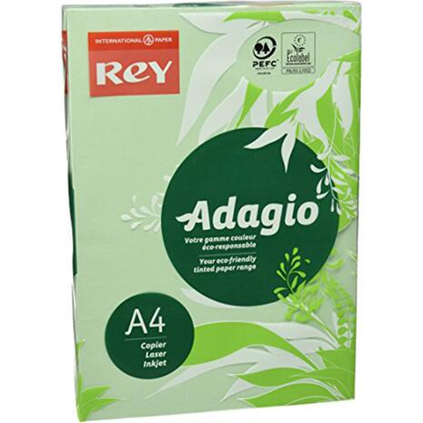 Χαρτί εκτύπωσης Adagio Α4 160gr 250 φύλλα pale green