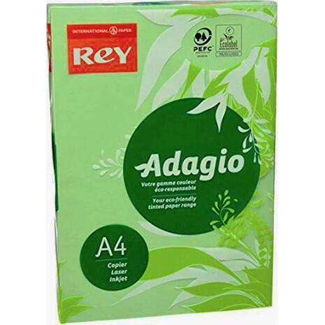 Χαρτί εκτύπωσης ADAGIO Α4 160gr 250 φύλλα πράσινο έντονο