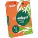 Χαρτί εκτύπωσης Adagio A4 80gr 500 φύλλα bright orange