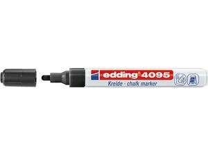 Μαρκαδόρος κιμωλίας EDDING  4095 μαύρος