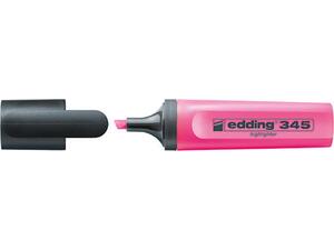 Μαρκαδόρος υπογράμμισης EDDING 345 ροζ