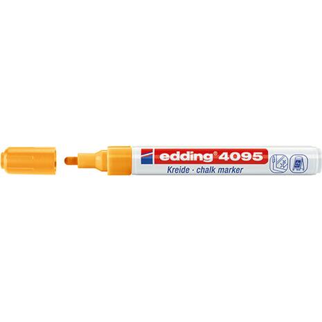 Μαρκαδόρος κιμωλίας EDDING 4095 φωσφοριζέ πορτοκαλί