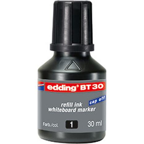 Μελάνι για μαρκαδόρο λευκού πίνακα EDDING BT30 30ml μαύρο