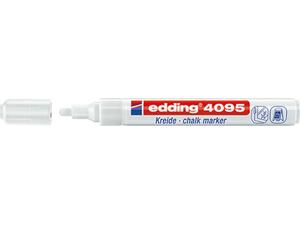 Μαρκαδόρος κιμωλίας EDDING 4095 λευκός