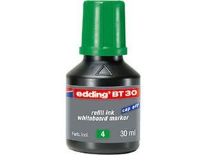 Μελάνι για μαρκαδόρο λευκού πίνακα EDDING BT30 30ml πράσινο