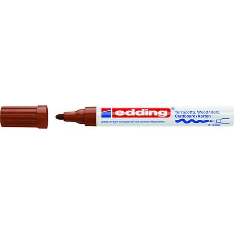 Μαρκαδόρος διακόσμησης EDDING 4040 1-2mm καφέ