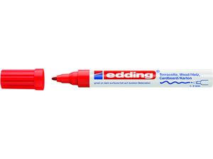 Μαρκαδόρος διακόσμησης EDDING 4040 1-2mm κόκκινος
