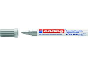 Μαρκαδόρος διακόσμησης EDDING 4040 1-2mm ασημί