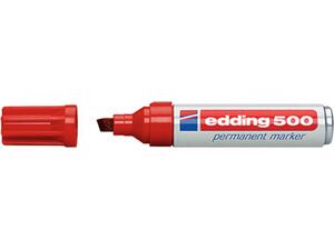 Μαρκαδόρος ανεξίτηλος EDDING 500 2-7mm κόκκινο