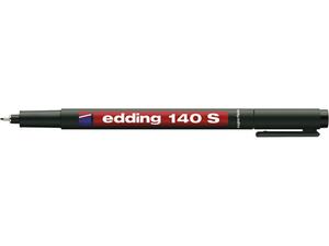 Μαρκαδόρος ανεξίτηλος EDDING διαφανειών 140S 0.3mm μαύρος