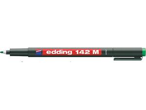 Μαρκαδόρος ανεξίτηλος διαφανειών EDDING 142Μ 1.0mm πράσινος