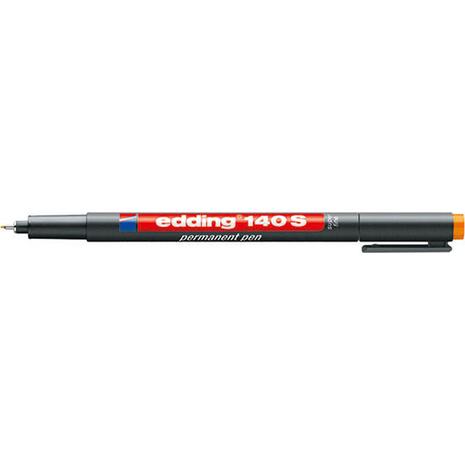 Μαρκαδόρος ανεξίτηλος EDDING διαφανειών 140S 0.3mm πορτοκαλί