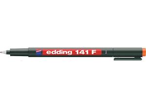 Μαρκαδόρος ανεξίτηλος διαφανειών EDDING 141F 0.6mm πορτοκαλί