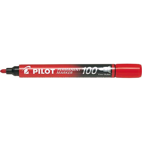 Μαρκαδόρος ανεξίτηλος PILOT SCA-100 Fine κόκκινος