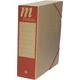 Κουτί αρχειοθέτησης με λάστιχο οικολογικό Metron 25x33x12 cm κόκκινο