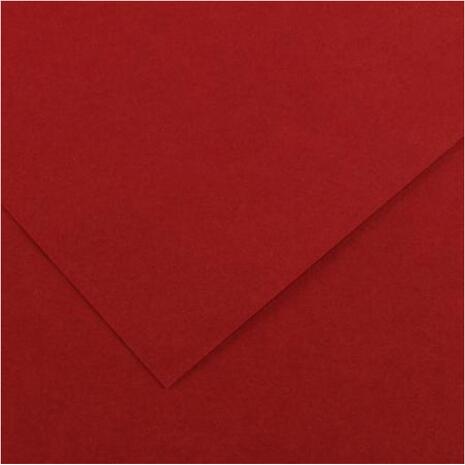 Χαρτί Canson Colorline 50x70cm 220gr 16 Dark Red