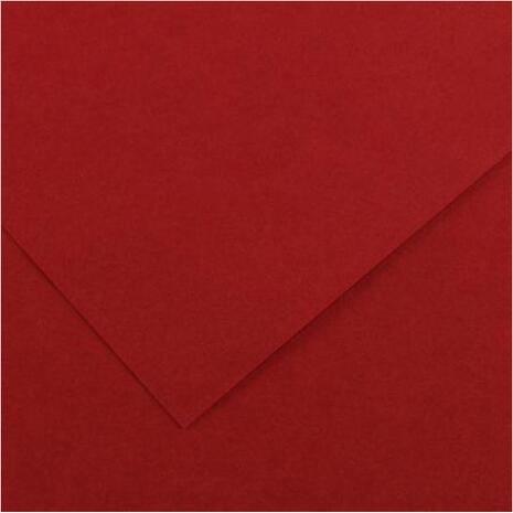 Χαρτί Canson Colorline 50x70cm 220gr 16 Dark Red
