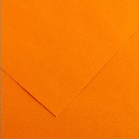 Χαρτί χειροτεχνίας CANSON Colorline 50x70cm 220gr No 9 Orange